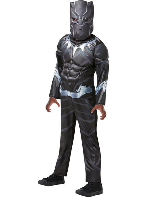 Déguisement Black Panther avec muscles rembourrés - Kiabi