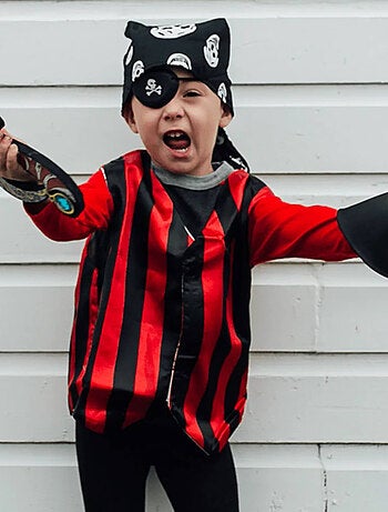 Déguisement cache-œil de pirate Great Pretenders
