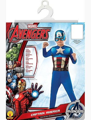 Déguisement Captain America - Avengers - Enfant