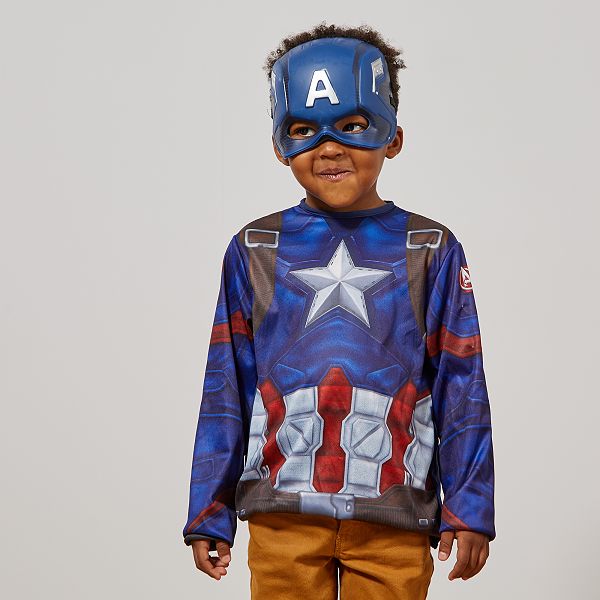 Deguisement Captain America Deguisement Enfant Bleu Kiabi 16 00
