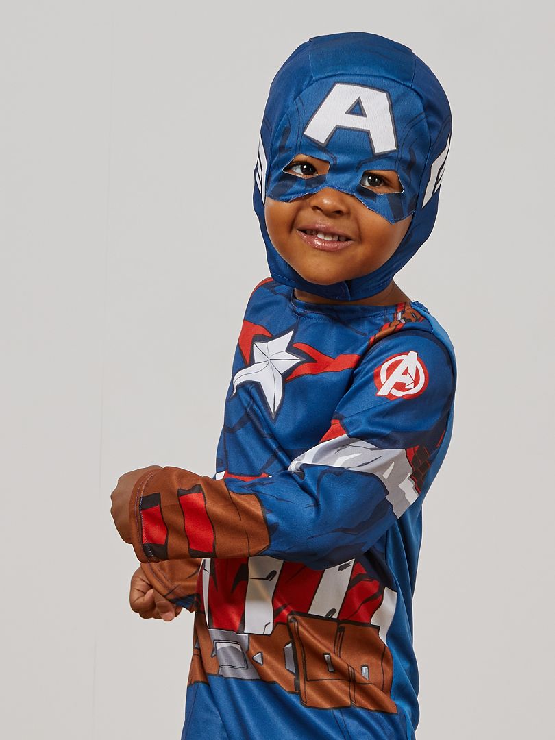 Déguisement Captain America - FINDPITAYA - Modèle Déguisement - Enfant -  Bleu - Masque et Bouclier inclus - Cdiscount Jeux - Jouets