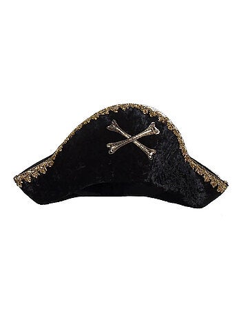 Déguisement chapeau de pirate Great Pretenders