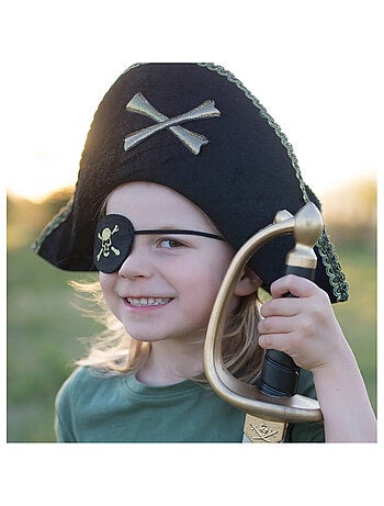 Déguisement chapeau de pirate Great Pretenders