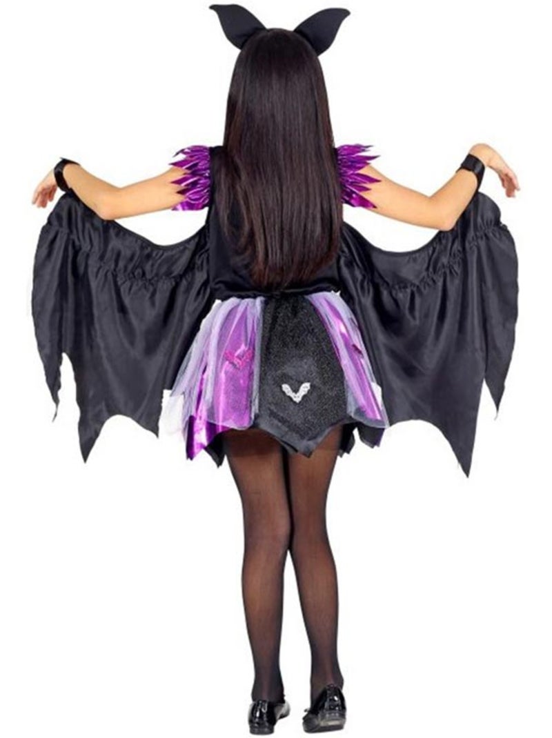 Déguisement chauve-souris - Fille Multicolore - Kiabi