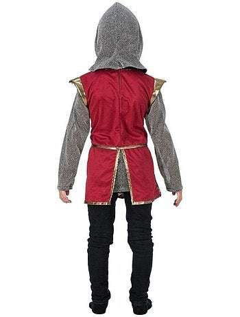 Déguisement chevalier lion rouge