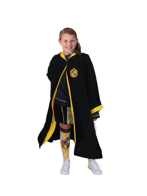 Déguisement classique Poufsouffle - HARRY POTTER  - Robe de Sorcier à Capuche - Enfant 7/10 ans - Kiabi