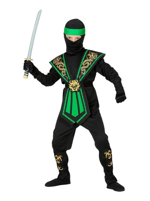 Déguisement Combat Ninja Vert - Enfant - Kiabi