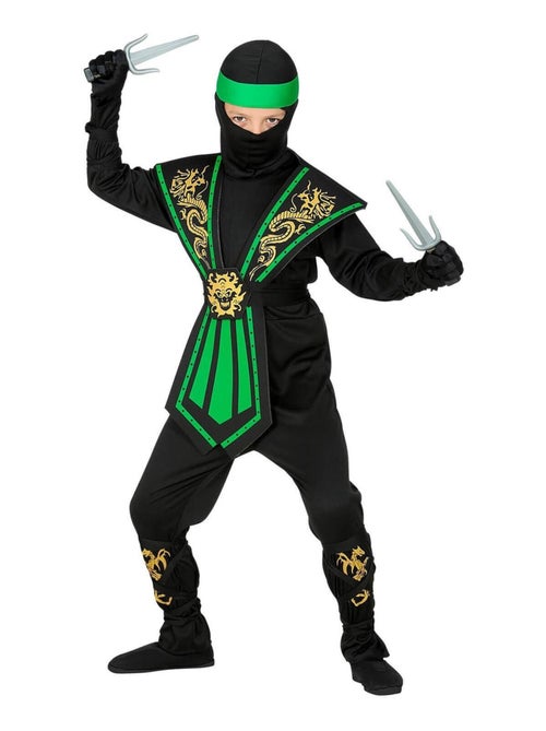Déguisement Combat Ninja Vert - Enfant - Kiabi