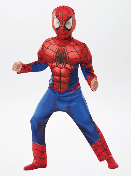 Déguisement combinaison + cagoule 'Spider-man' - Kiabi