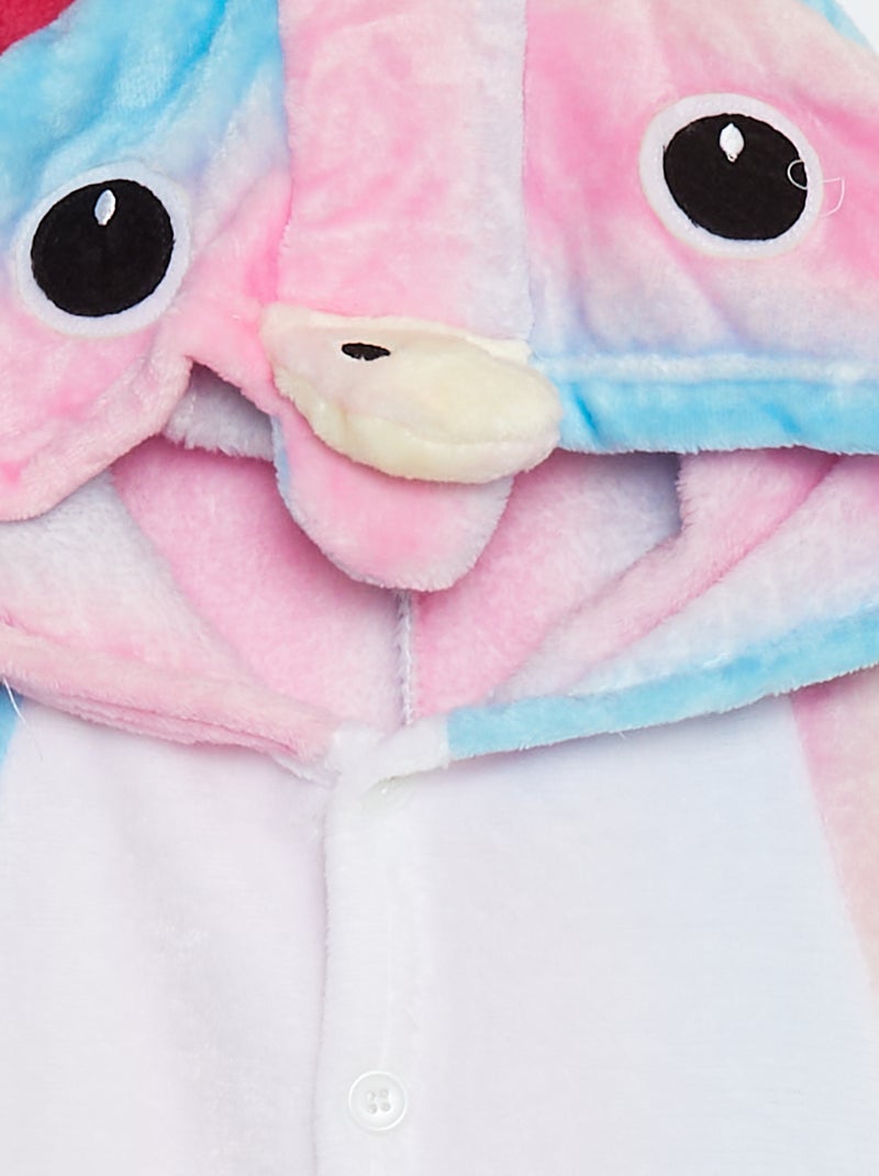 Déguisement combinaison licorne multicolore - Kiabi