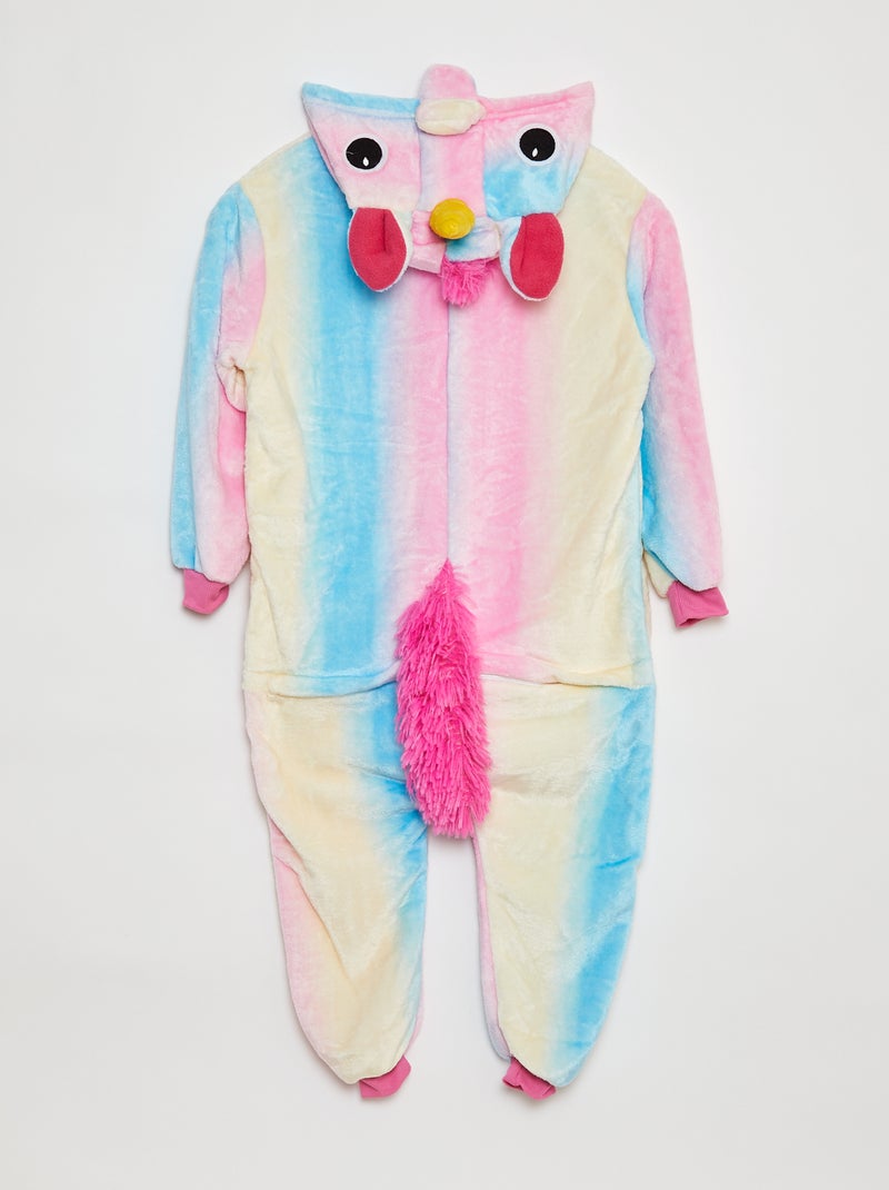 Déguisement combinaison licorne multicolore - Kiabi