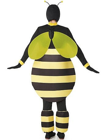 Déguisement d'abeille potelée avec ailes pour homme