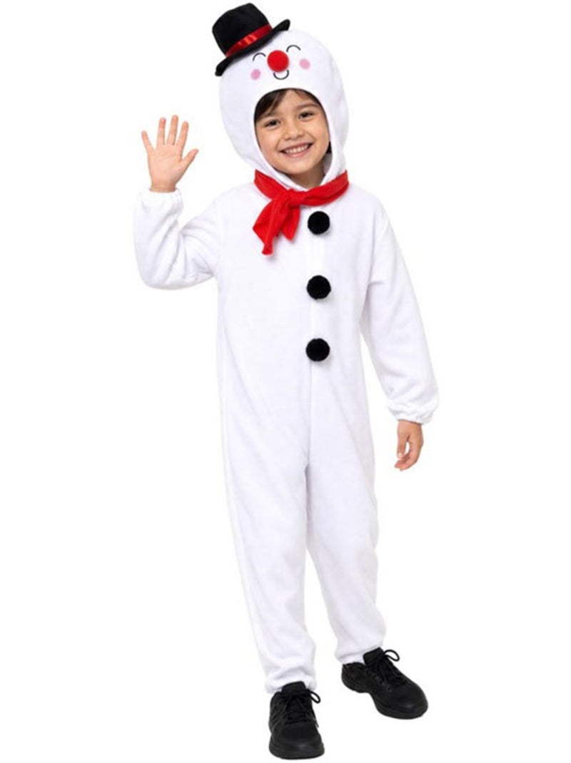 Déguisement de bonhomme de neige Multicolore - Kiabi