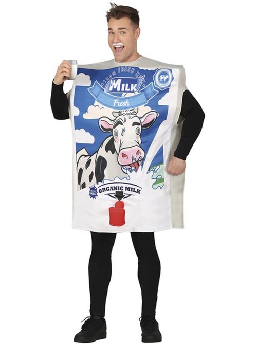 Déguisement de brique de lait pour adulte - Kiabi