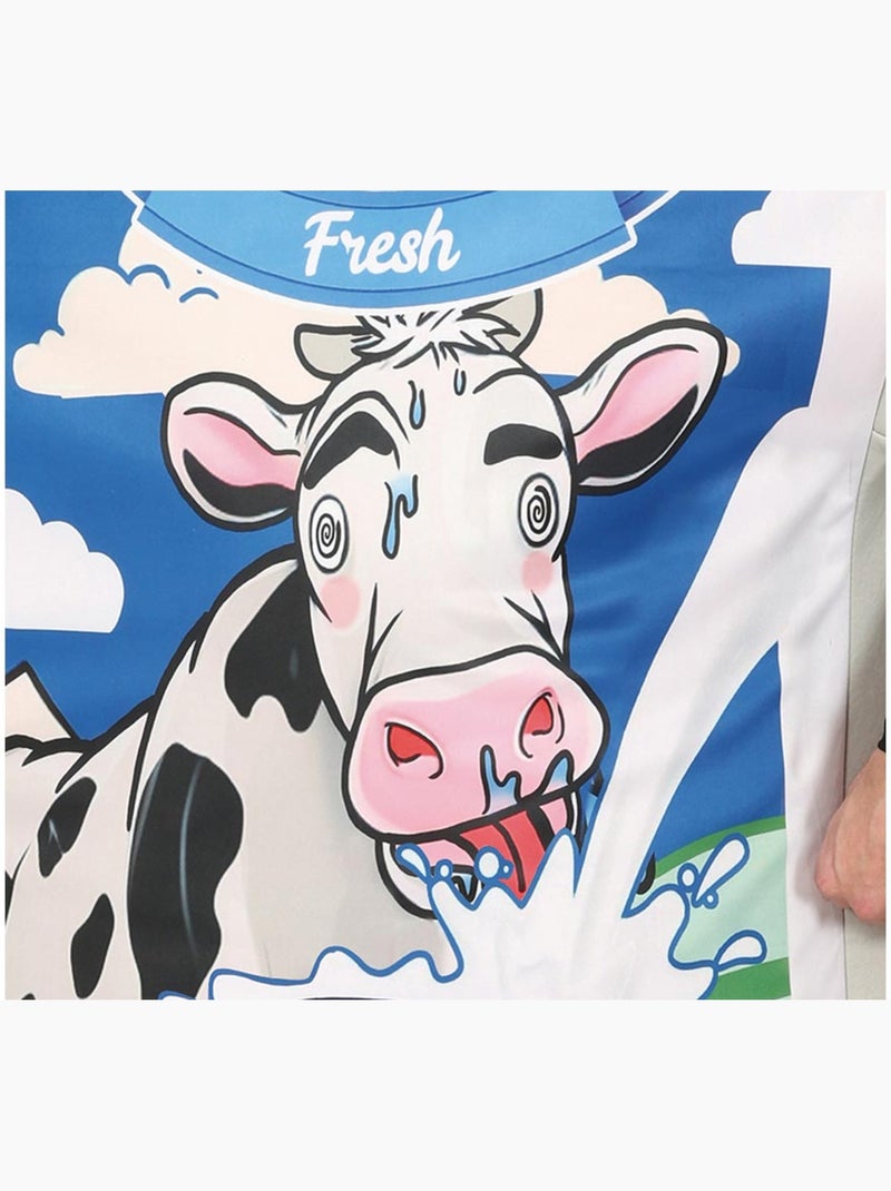 Déguisement de brique de lait pour adulte Multicolore - Kiabi