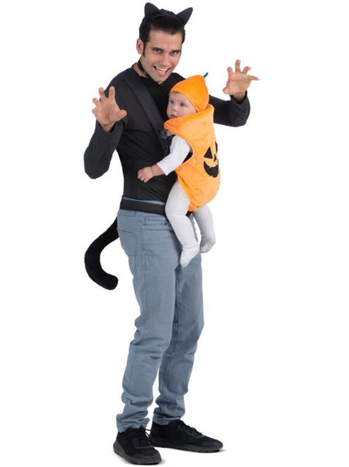 Déguisement de chat citrouille avec housse de sac à dos pour bébé - Kiabi