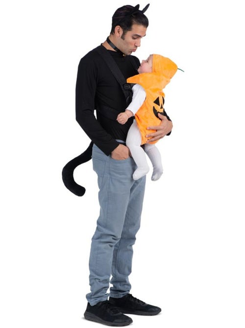 Déguisement de chat citrouille avec housse de sac à dos pour bébé - Kiabi