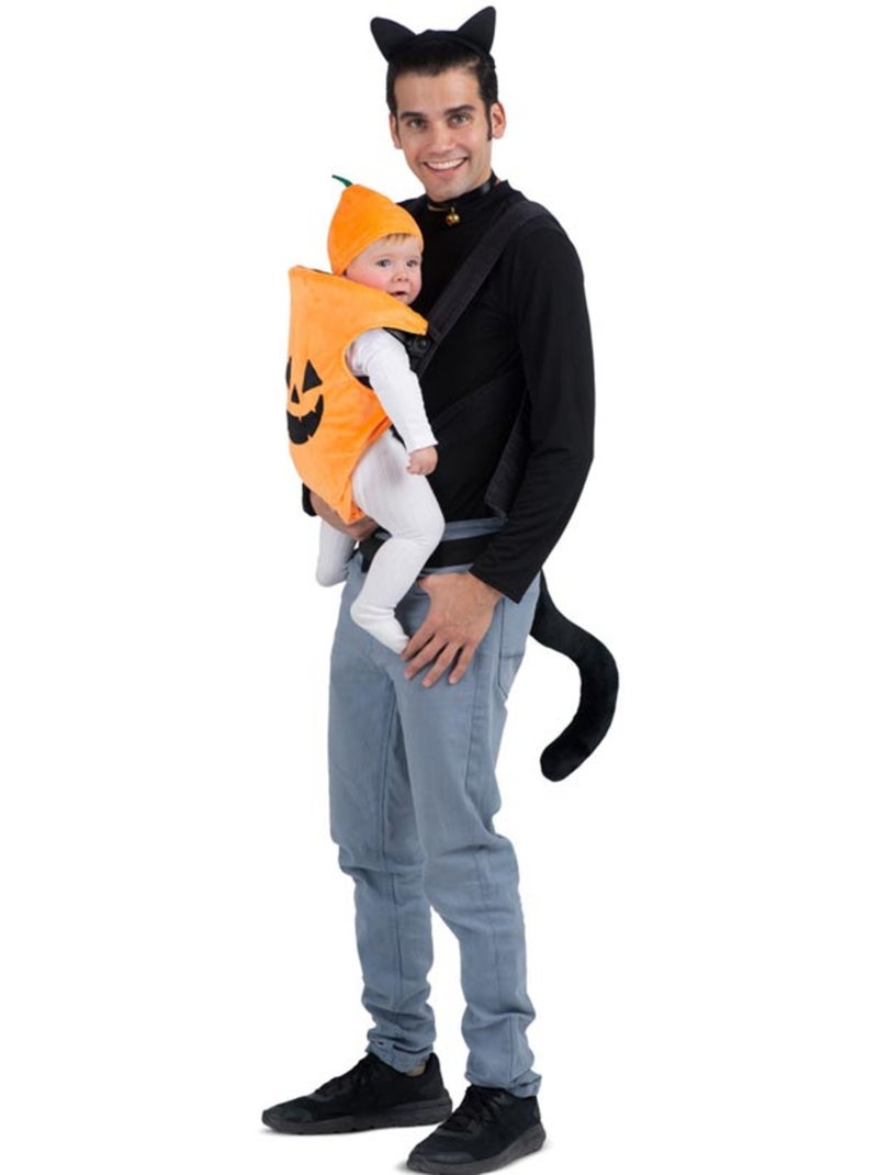 Déguisement de chat citrouille avec housse de sac à dos pour bébé Multicolore - Kiabi