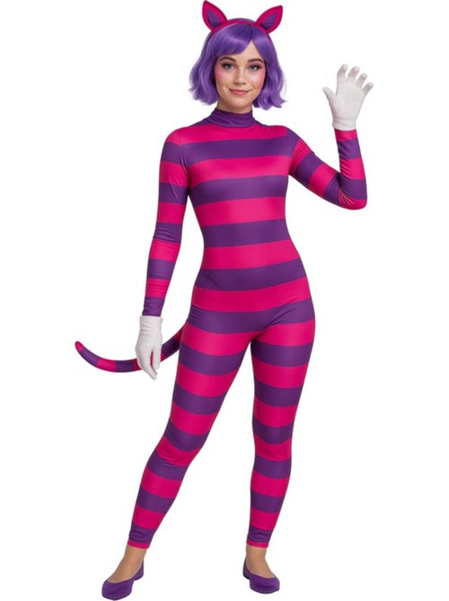 Déguisement de chat du cheshire pour femme - Kiabi Déguisement de chat du cheshire pour femme - Kiabi