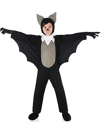 Déguisement de chauve-souris aux oreilles grises