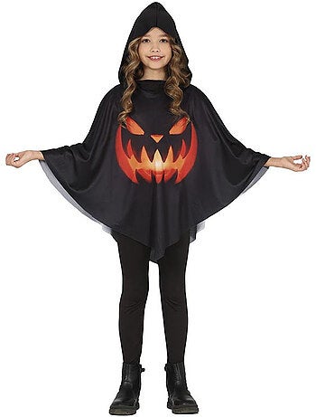 Déguisement de citrouille ou poncho