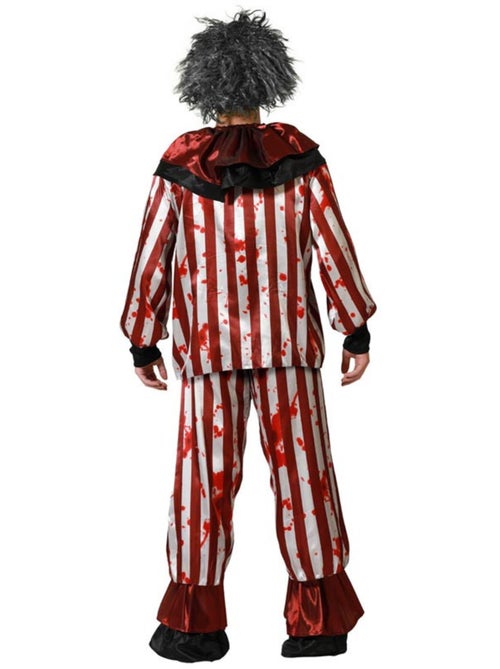 Déguisement de clown à rayures pour homme - Kiabi
