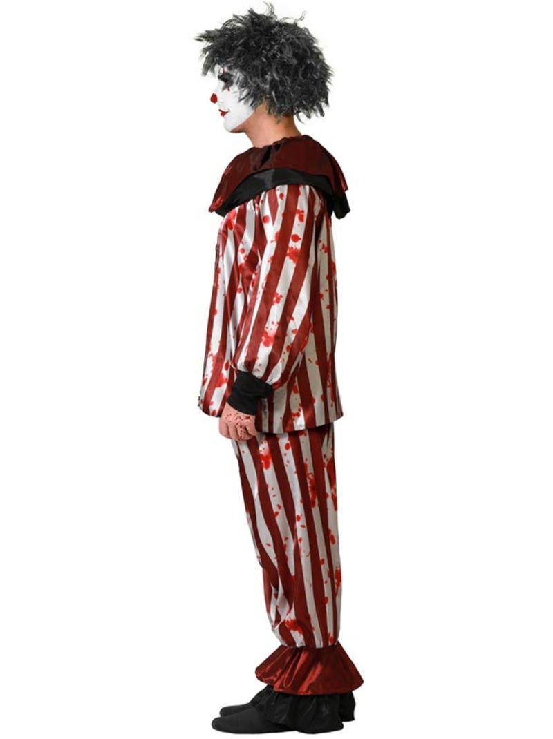 Déguisement de clown à rayures pour homme Multicolore - Kiabi