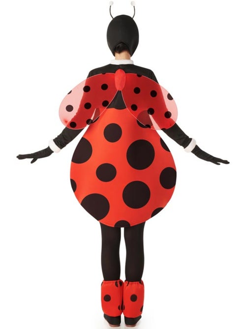 Déguisement de coccinelle potelée avec ailes pour femme - Kiabi
