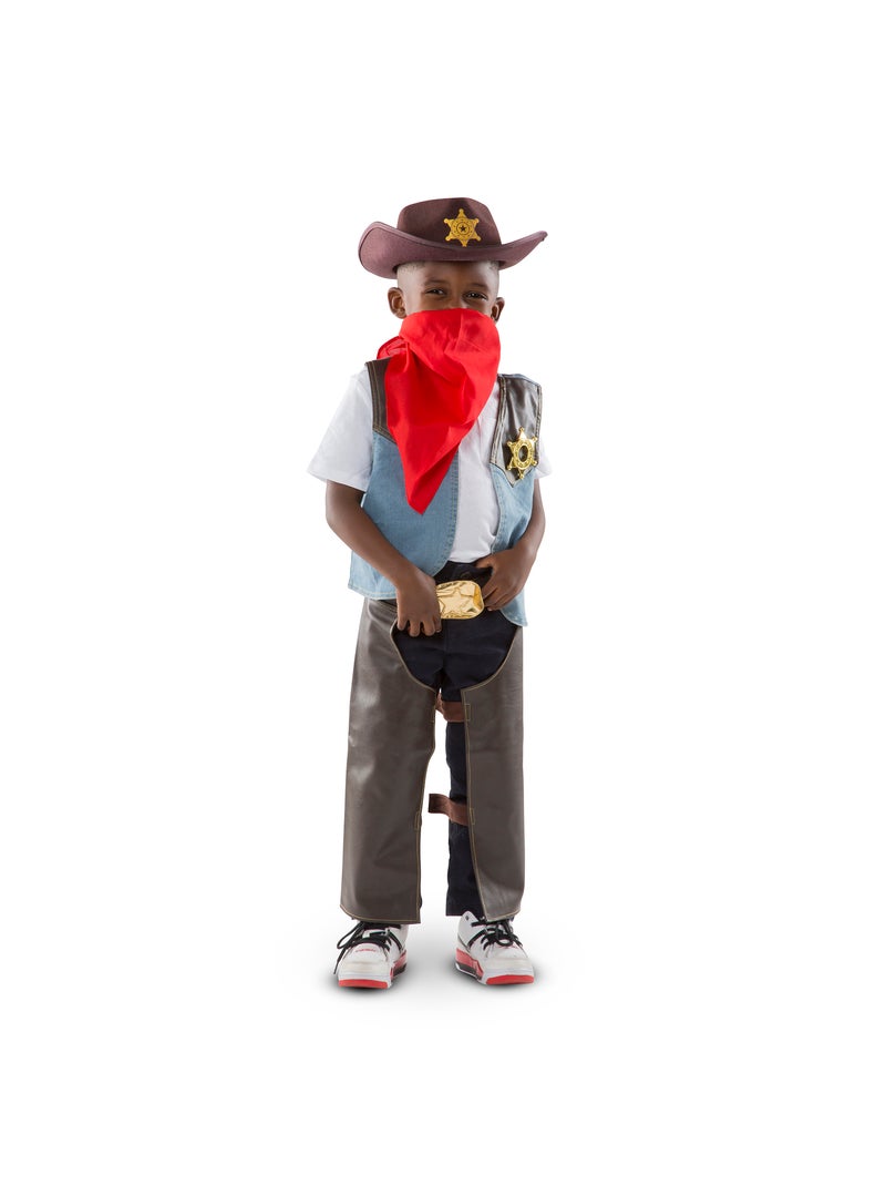 Déguisement de Cow-boy Marron - Kiabi