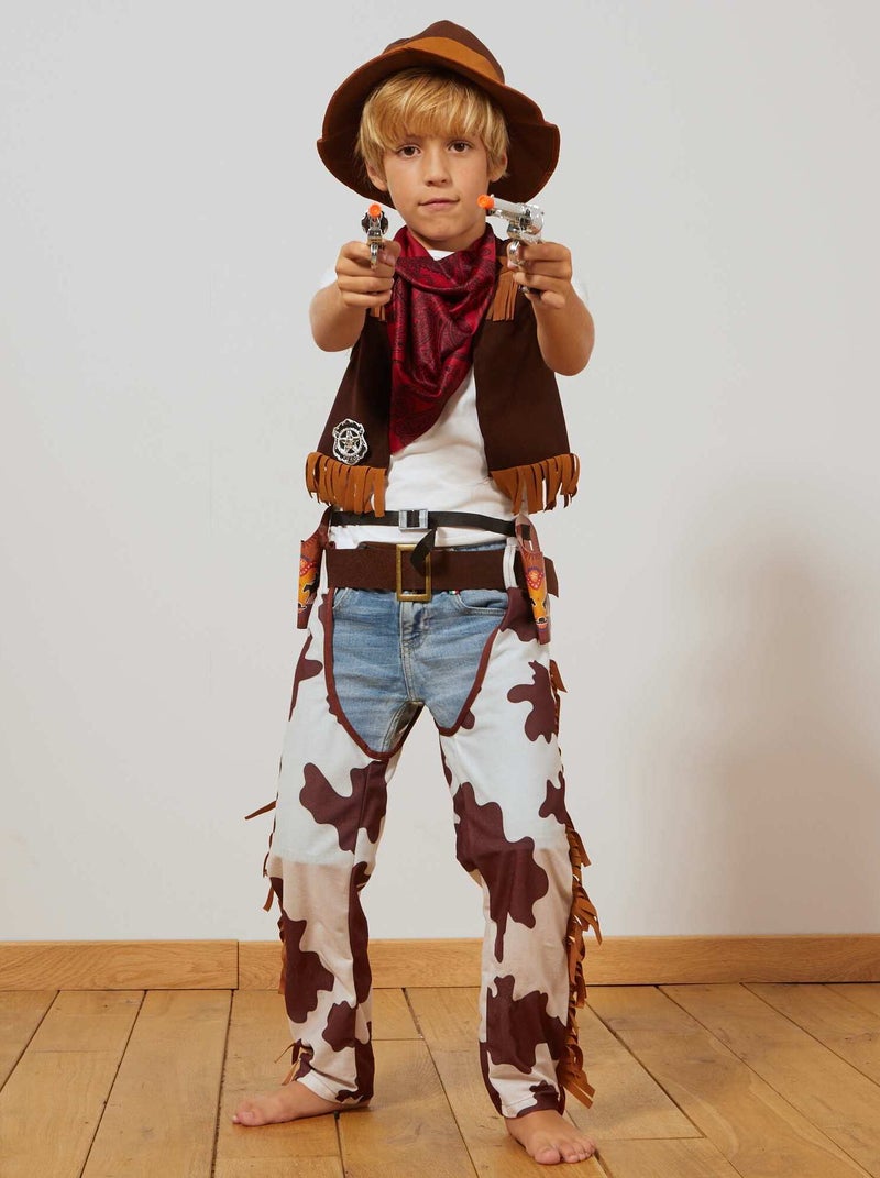 Déguisement de cow-boy marron - Kiabi