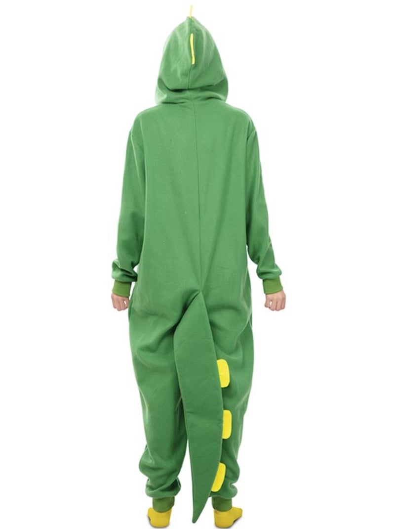 Déguisement de dinosaure kigurumi pour adulte Multicolore - Kiabi