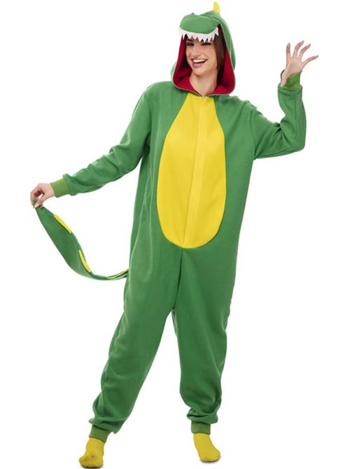 Déguisement de dinosaure kigurumi pour adulte - Kiabi