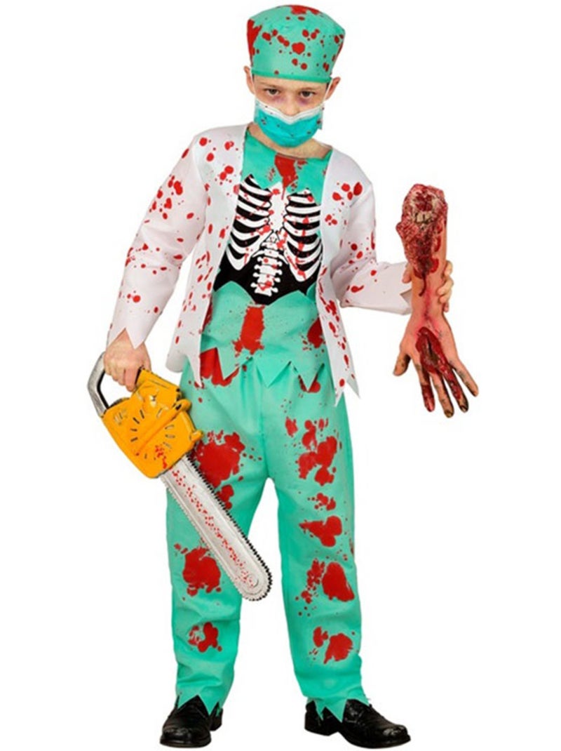 Déguisement de docteur zombie Multicolore - Kiabi
