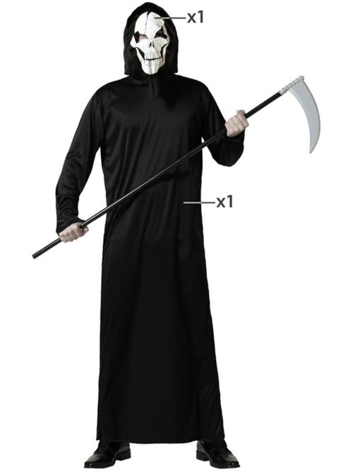 Déguisement de fantôme ténébreux pour homme - Kiabi