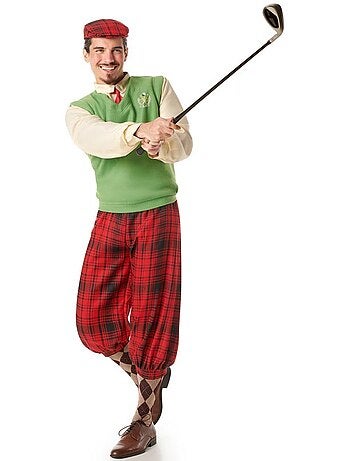 Déguisement de joueur de golf pour homme
