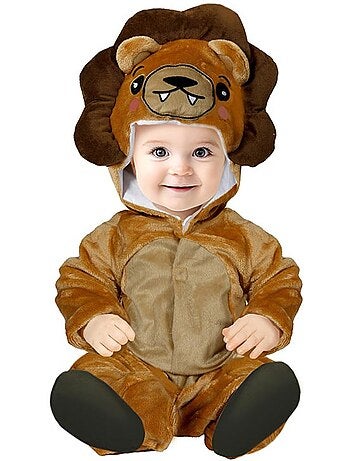 Déguisement de lion avec capuche pour bébé