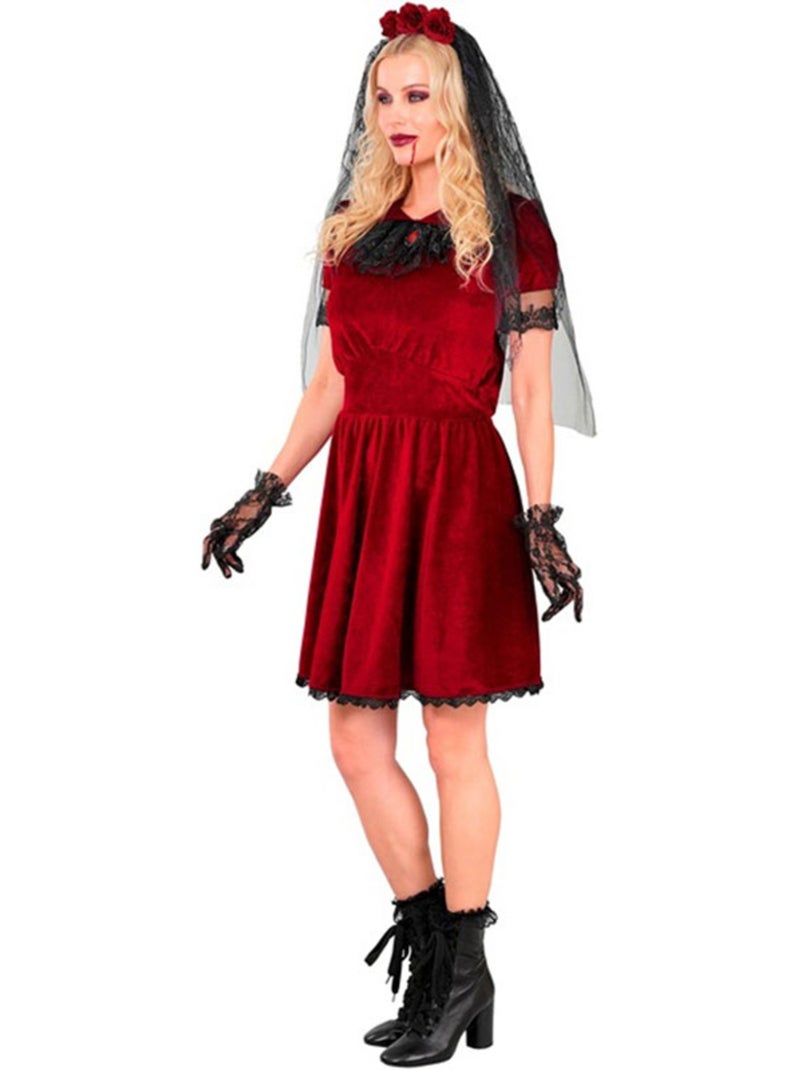 Déguisement de mariée vampire gothique pour femme Multicolore - Kiabi
