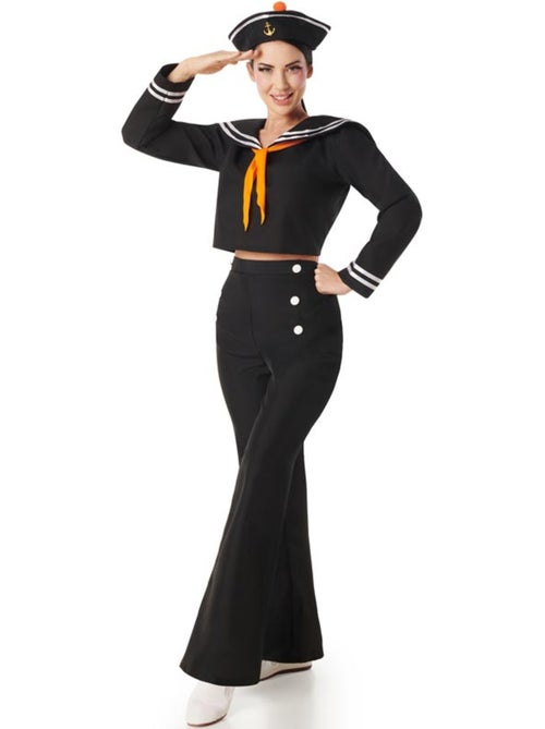 Déguisement de marinière avec pantalon pour femme - Kiabi