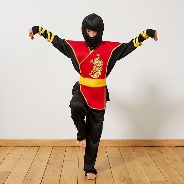 Deguisement De Ninja Deguisement Enfant Noir Rouge Kiabi 18 00