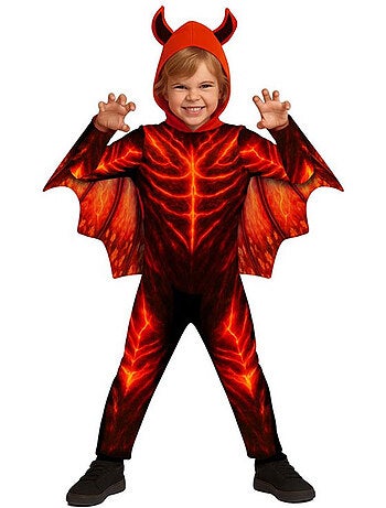 Déguisement de petit diable avec ailes