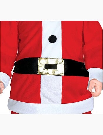 Déguisement de petit souriceau père noël avec ceinture pour bébé