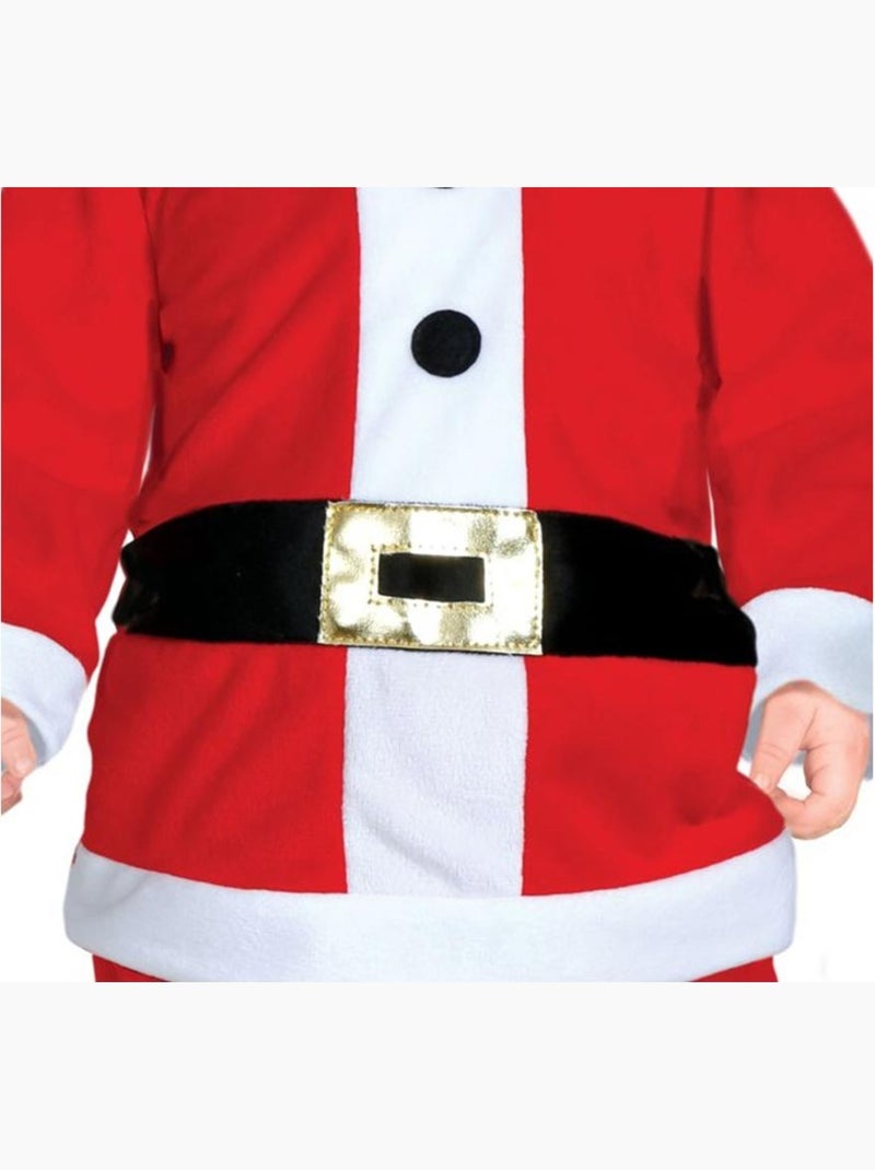 Déguisement de petit souriceau père noël avec ceinture pour bébé Multicolore - Kiabi