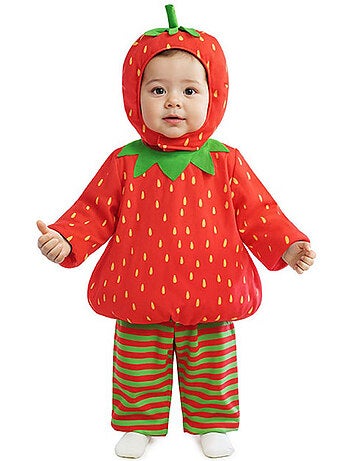 Déguisement de petite fraise pour bébé