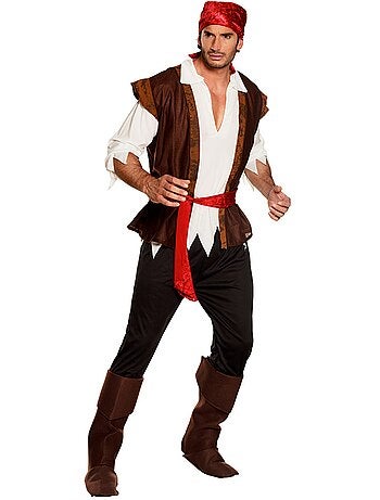 Product A l'abordage ! - Déguisement de pirate - Tee-shirt, pantalon, ceinture, bandana et surbottes inclusHabillement Déguisements / Homme / Déguisement homme / Pirate Standard KIABI