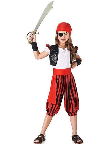 Déguisement de pirate à rayures