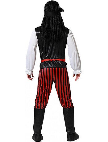 Déguisement de pirate à rayures pour homme