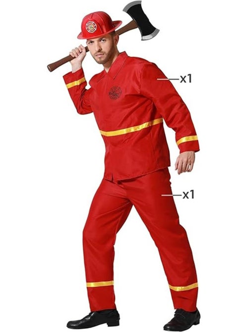 Déguisement de pompier pour homme - Kiabi