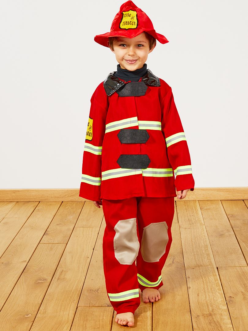 Veste de pompier - Déguisement - rouge - Kiabi - 8.40€