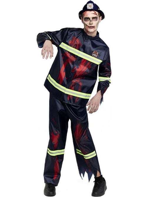 Déguisement de pompier zombie pour homme - Kiabi Déguisement de pompier zombie pour homme - Kiabi