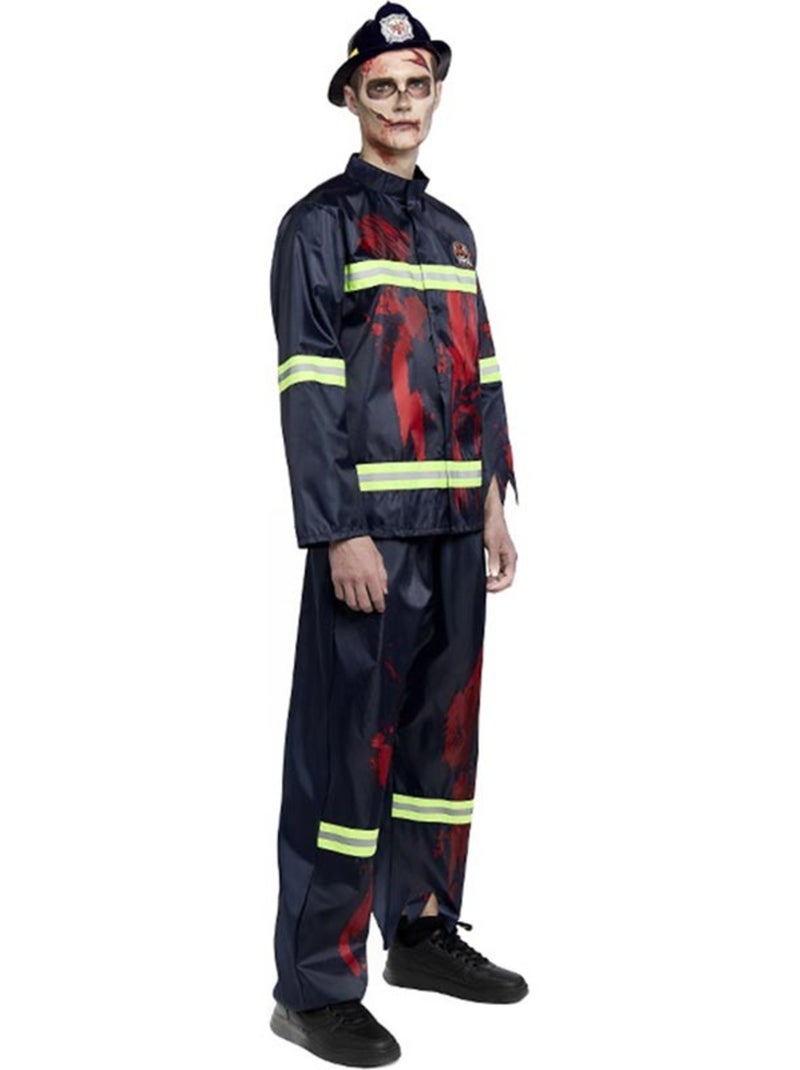 Déguisement de pompier zombie pour homme Multicolore - Kiabi
